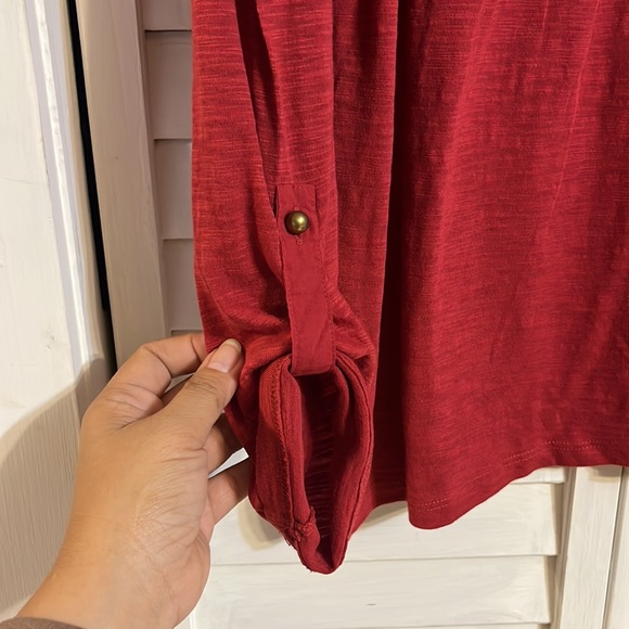 V-neck  Gloria Vanderbilt long sleeve - Picture 7 of 7